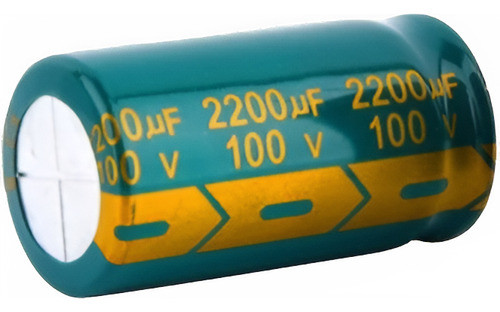 Condensador 2200 Mf 100v  2200x100v 0