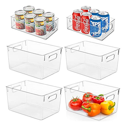 Yozatia - Cajas De Almacenamiento De Plástico Transparente - 0