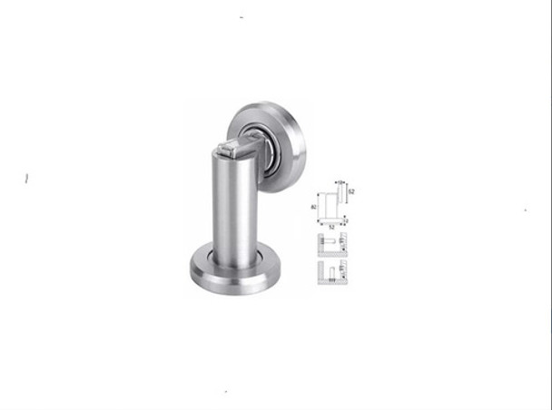 Tope Y Reten Magnetico De Piso Pared Para Puerta Acero Inox 0 Tope Y Reten Magnetico De Piso Pared Para Puerta Acero Inox 0