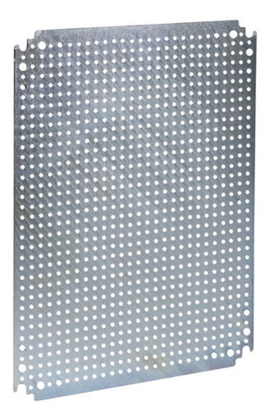 Placa Metálica Perforada Schneider Montaje Tableros 400x300 0