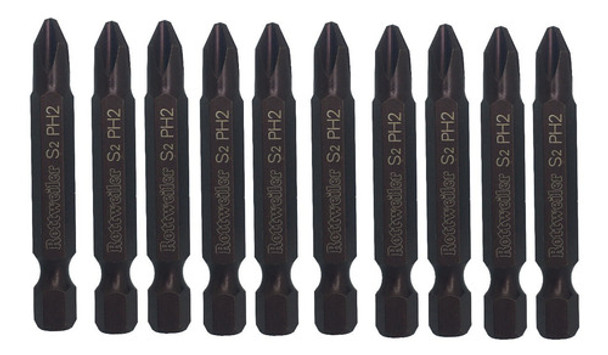 Punta Atornillar Ph2 50 Mm Destornillador 50 Unid 0