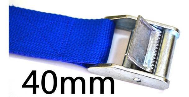 2 Zunchos Amarre 3,5mts X 40mm - Suco - Kayak Cintas Tensor 0