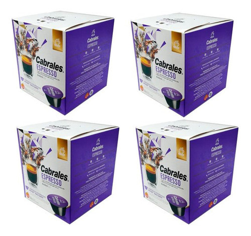 Cápsulas Café Cabrales Espresso X 4 Cajas. Dolce Gusto 0