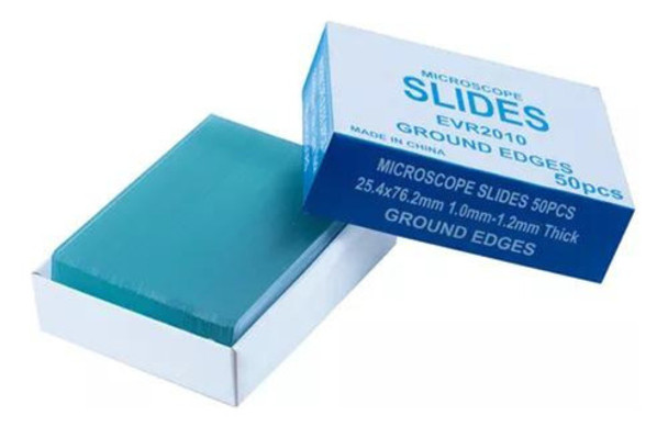 Portaobjetos Borde Esmerilado 7101 - Caja X 50 Unidades 0