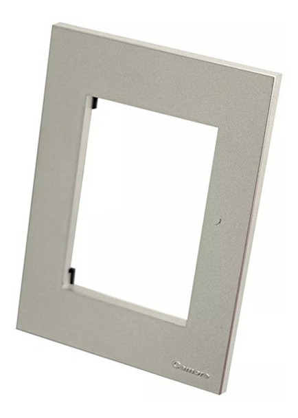 Tapa Cambre Bauhaus Aluminio 4960 4 Modulos Pack X10 0