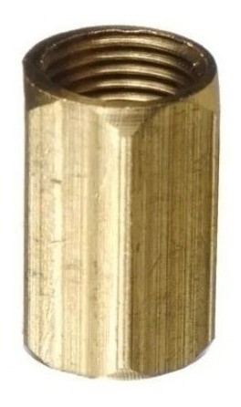 Cupla De Acero Gas 1/4 0