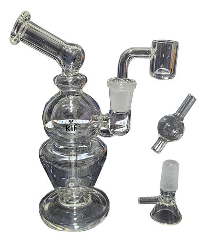 Kit Dabbeo Bong Agua Mini Fresh Plus 3 Rig Completo Banger 0