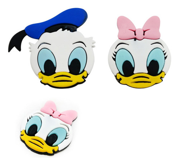 Aplique Silicone - Patos - 20 Unidades - 090571 0