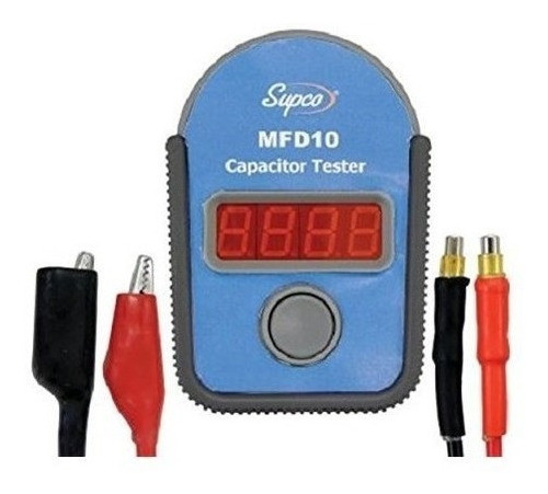 Probador De Capacitor Digital Supco Mfd10 Con Pantalla Led, 0