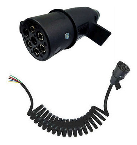 Cable Helicoidal + Enchufe 7p Dni 26609 0