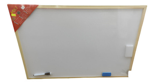 Pizarra Doble Para Tiza Y Marcador Con Accesorios 50x70 Cm 0