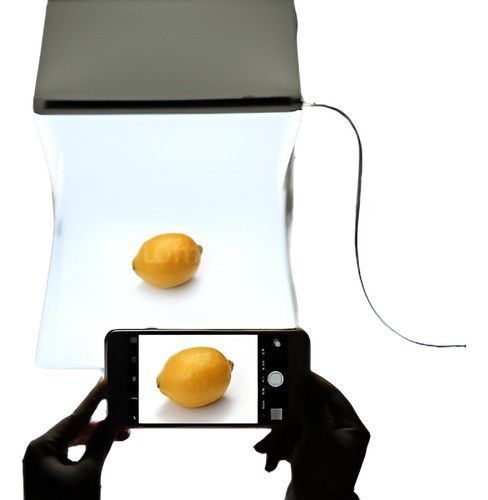Estudio De Foto Led Plegable Luz Lightbox Caja Kit Iluminaci 0