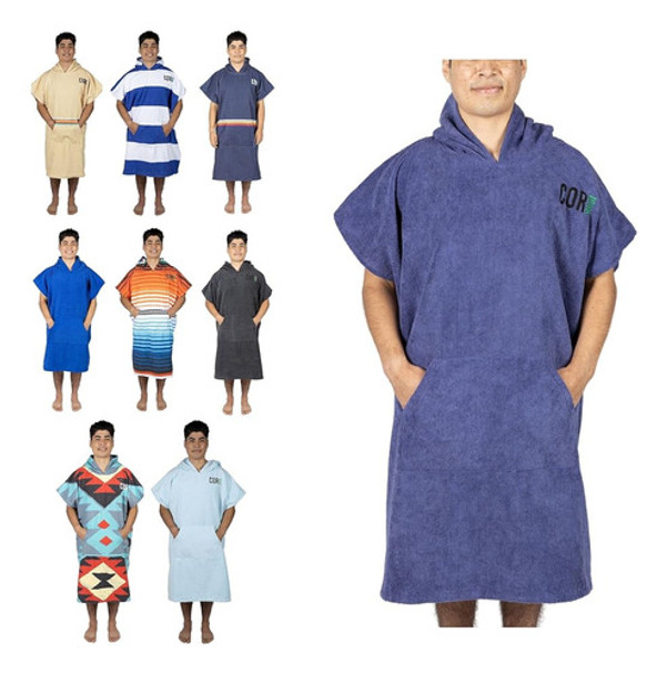 Cor Surf Poncho Changing Towel Bata Con Capucha Y Bolsillo D 0 Cor Surf Poncho Changing Towel Bata Con Capucha Y Bolsillo D 0