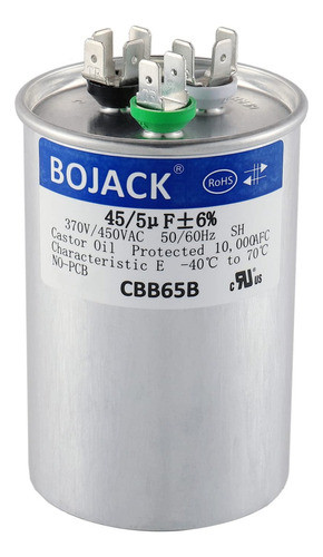 Bojack Condensador De Arranque Circular De Doble Ejecucion 4 0