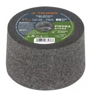 Piedra Copa P/desb.piedra 3 5/32 ,gr.80,m14 Truper C-128 0