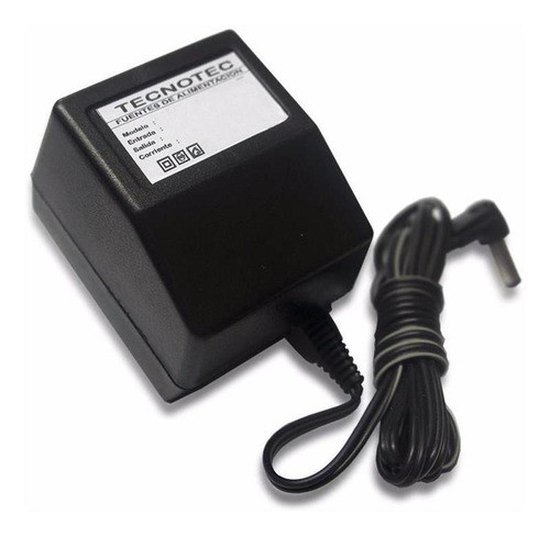 Cuota Fuente Transformador 9v Negativo Al Centr 0,5amp Tecno 0