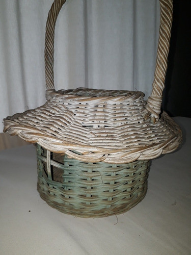 Camasta Decorativa Mimbre 0