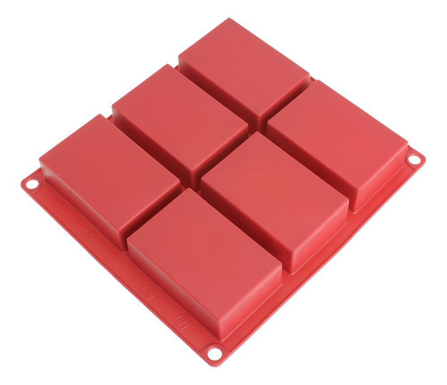 Freshware Sp-100rd Rectángulo De 6 Cavidades Premium Barra 0