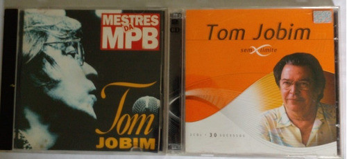 Kit 3 Cds Originais Tom Jobim - Sem Limite + Mpb 0