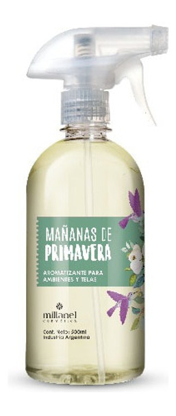 Aromatizante Ambiente Y Tela Millanel Mañanas De Pri X 500ml 0 Aromatizante Ambiente Y Tela Millanel Mañanas De Pri X 500ml 0