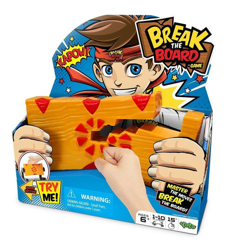 Break The Board Juego Karate Rompe La Tabla Original Tv 0