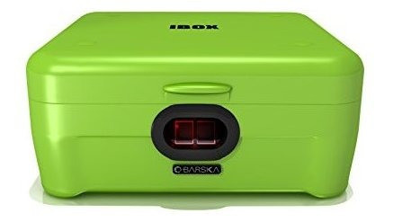Barska Ibox Portatil Doble Acceso Biometrico Caja De Segurid 0