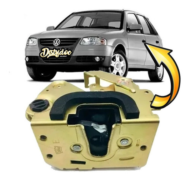 Cerradura Puerta Vw Gol Saveiro 1999/2014 5p Delantera Izq 0