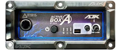 Modulo Amplificador Ajk Active Box Potencia 350rms Bluetooth 0