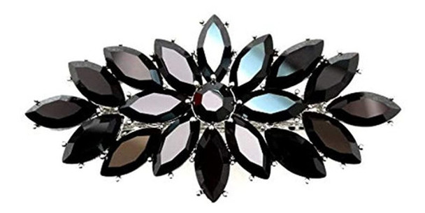 Faship Espléndido Cristal De Diamantes De Imitación Pasador 0