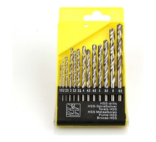 Mechas De Acero Rápido 13 Piezas Metal Reforzada 0