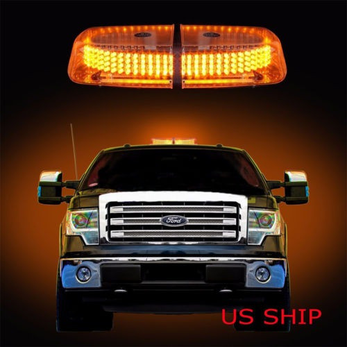 Amarillo 240 Led Barra De Luces Techo De Emergencia Adverten 0