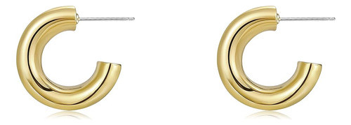 Conran Kremix Pendientes De Aro Gruesos Y Gruesos De Oro Gru 0