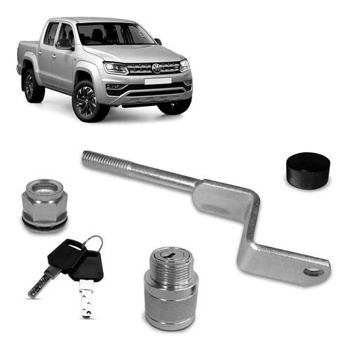 Tranca Anti Furto De Estepe Amarok 2021 2022 2023 Protetor 0