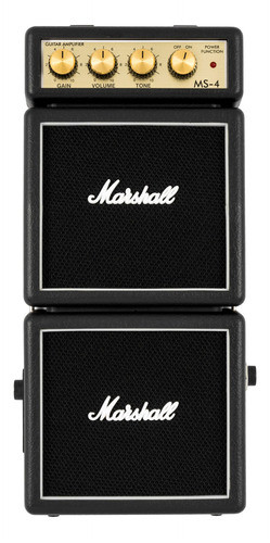 Marshall Ms4 Mini Amplificador Para Guitarra A Bateria 2 Watts 0