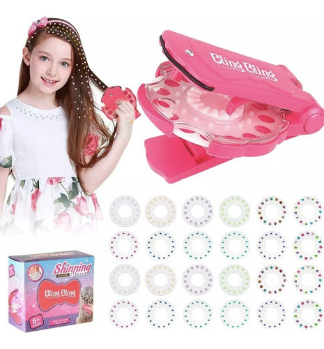 Maquina Aplicadora Decoración Pelo Cabello Brillos Strass 0