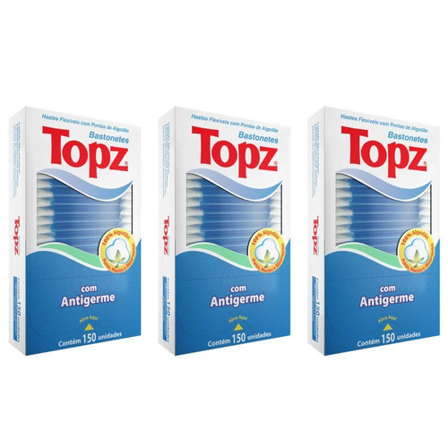 Topz Hastes Flexíveis C/150 (kit C/03) 0