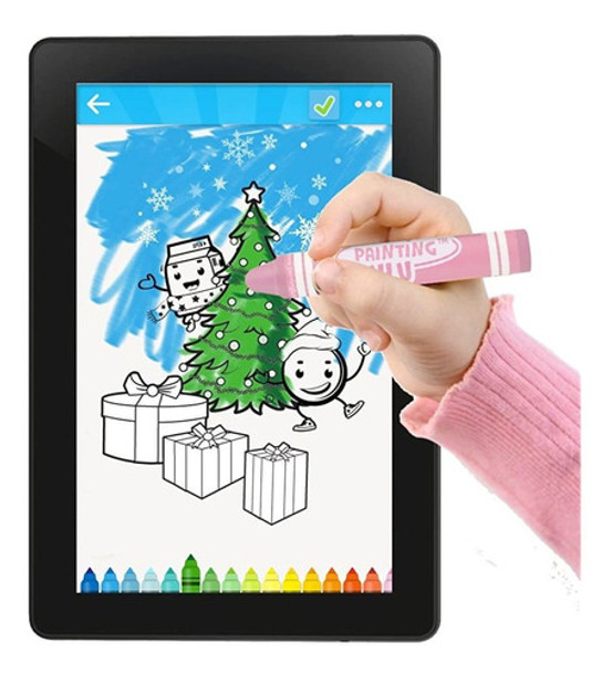 Stylus Crayon Pink Stylus Pen Para Tabletas Táctiles Y Teléf 0