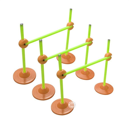 3 Mini Valla Salto Regulable 50cm Entrenamiento P 0