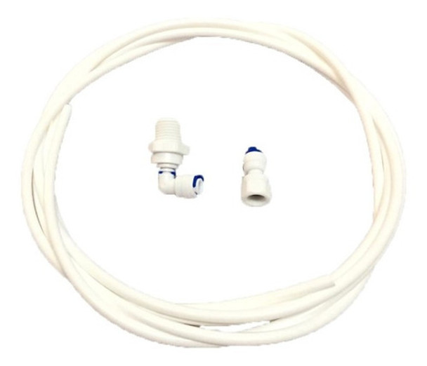 Kit Manguera Agua Heladera General Electric 3mts Acople Rapi 0