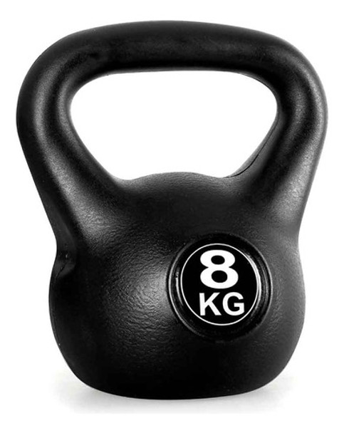 Pesa Rusa Mancuerna Kettlebel Resistente 8kgs 0