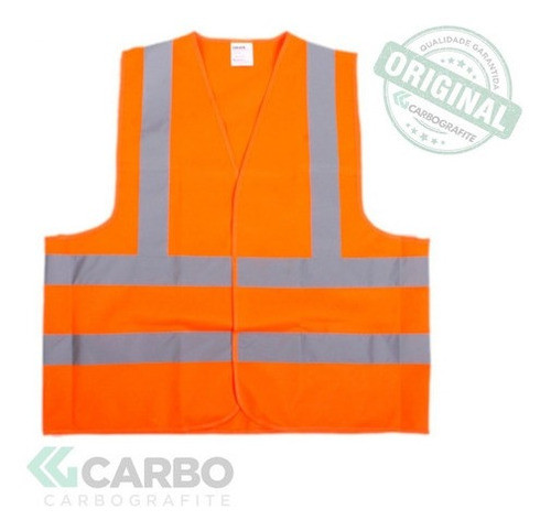 Colete Refletivo Jaqueta De Sinalização  Fluorescente 0