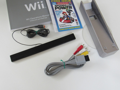 Sensor Bar + Cable A/v + Manuales | Originales Nintendo Wii 0