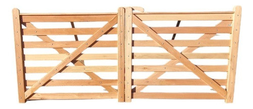 Portera De Madera Eucaliptus Sin Herrajes 0