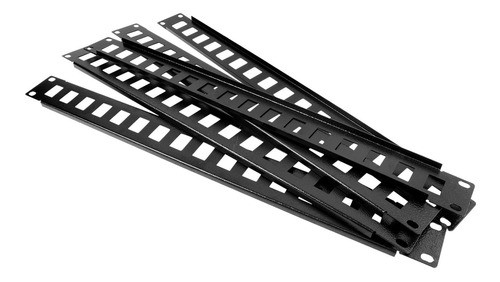 6 Pçs Patch Panel Descarregado 16portas Rj45 S/ Suporte 0