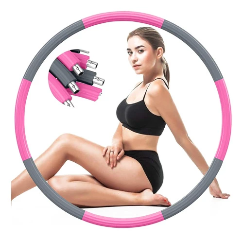 Hulahoop Aro De Ejercicio Tamaño Peso Ajustable - Tecnobox 0