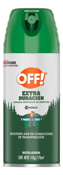 Off! Extra Duraccion 170 Cc Repelente Mosquitos 0