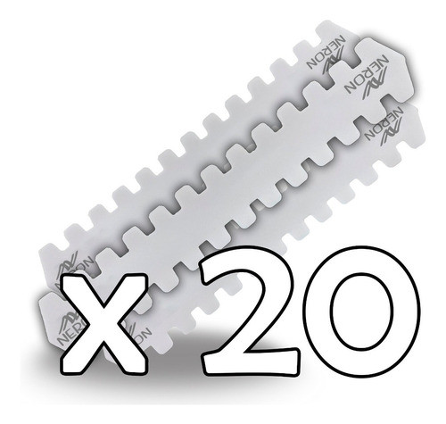 Pack X 20 Protectores Paleta Padel Neron Transparente 0