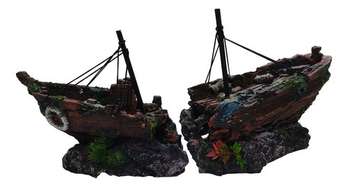 Adorno Pecera Barco Partido 0