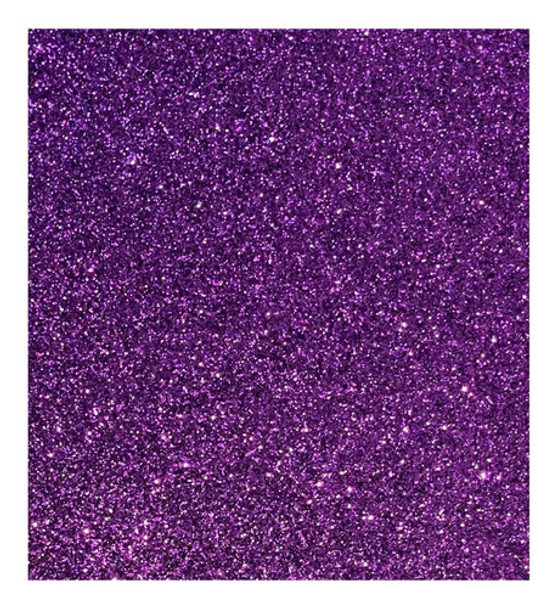 Placa Cartolina De Eva Glitter Brilho Violeta 48x40 5 Unid. 0