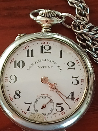 Relógio De Bolso Louis Roskopf #109696 0